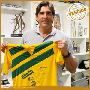 Camisa Barcelona-1992 - Ouro Olímpico - Autografada Giovane - Ação Social