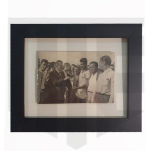 Foto Nílton Santos 1954 - Autógrafo Manual - Peça única