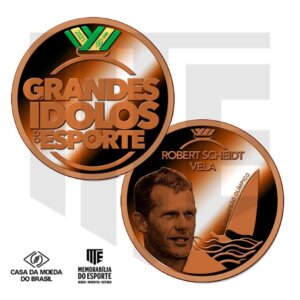 Medalha Robert Scheidt (Bronze) - Série 'Grandes Ídolos do Esporte'