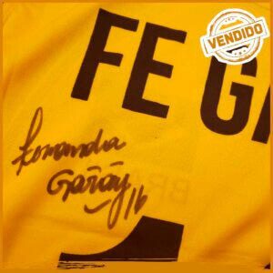 Camisa Seleção Brasileira de Vôlei - Autografada Fê Garay - Ação Social