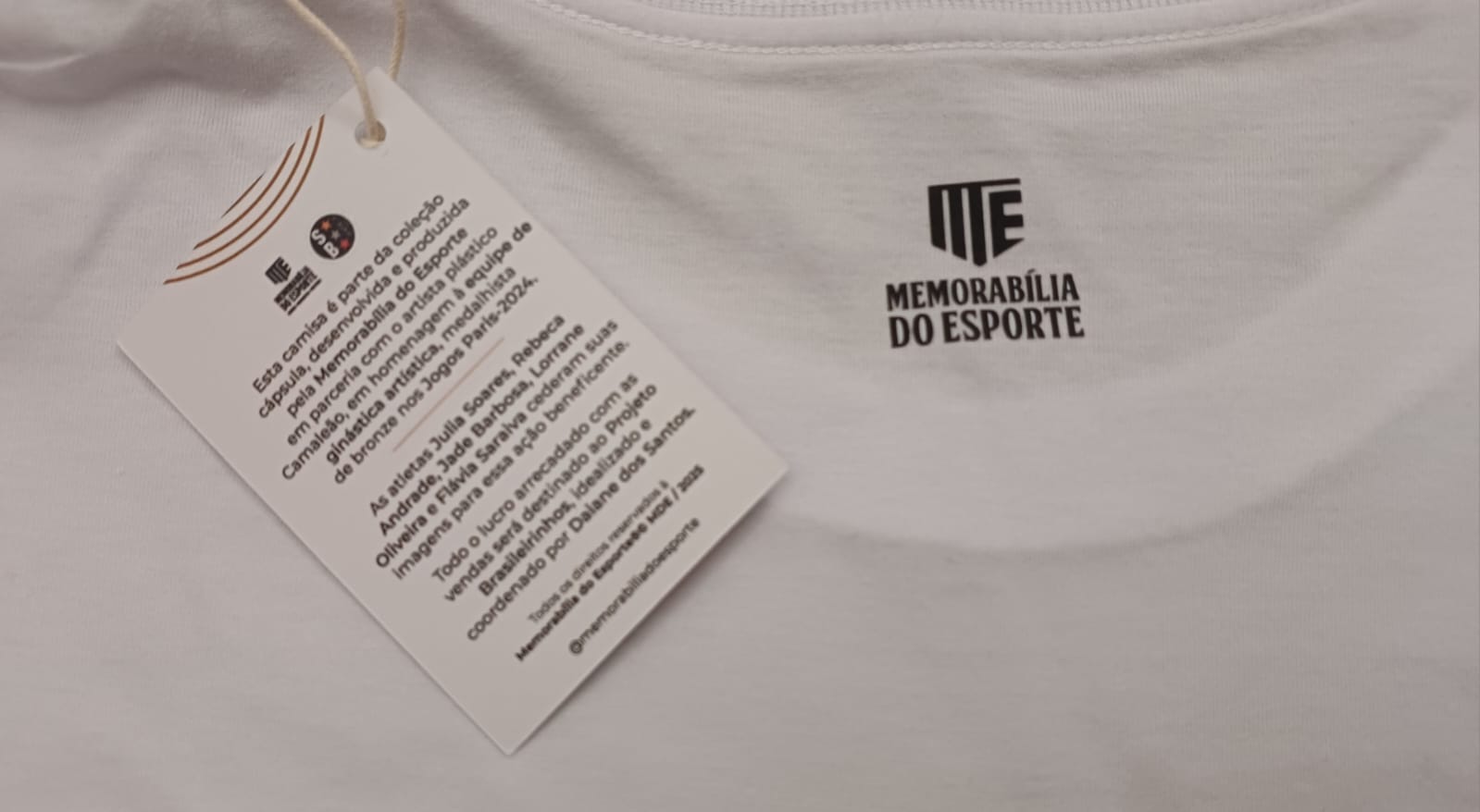 LANÇAMENTO! Camisa Comemorativa Ginástica Artística Bronze 2024 - EXCLUSIVO! - Imagem 3
