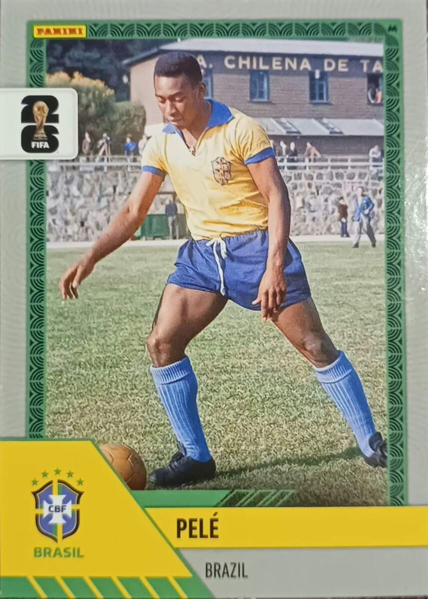 Cards Pelé - Combo de Cards Panini 2026 'Rei do Futebol' - RARIDADE! - Imagem 5