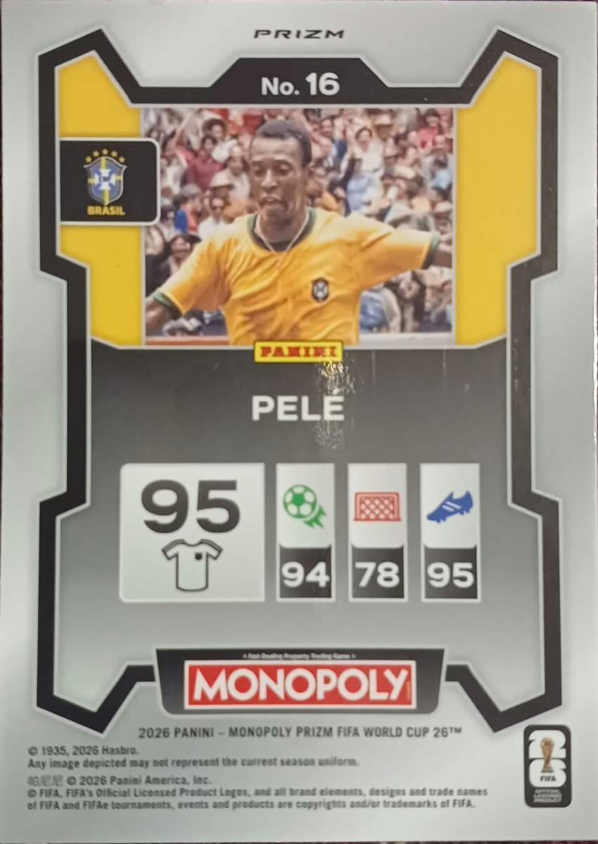 Cards Pelé - Combo de Cards Panini 2026 'Rei do Futebol' - RARIDADE! - Imagem 8